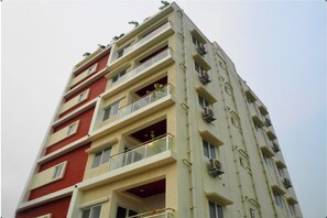 Voorkant van accommodatie