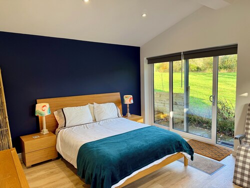 New Cabin in Straiton Ayrshire, available for short stays of 1 - 3 nights stay.