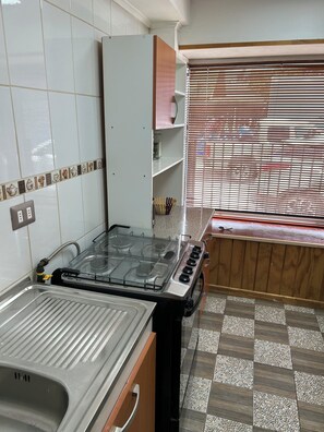 Microwave, oven, stovetop