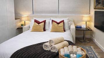 1 Schlafzimmer, Bügeleisen/Bügelbrett, kostenloses WLAN, Bettwäsche