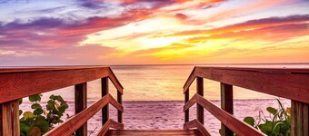 Seaside Serenity | Steps to Beach