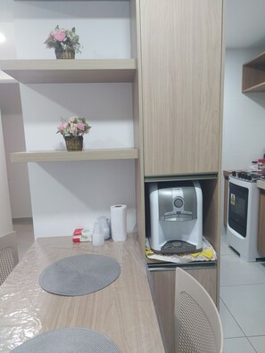Interior - Accommodation in a fully equipped condominium, close to the beach and the city center. (Barra de São Miguel)
