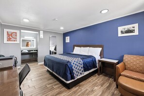 Chambre, 1 très grand lit, non-fumeurs | Bureau, Wi-Fi gratuit