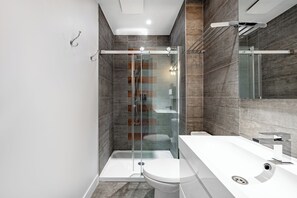 開放式套房, 1 張加大雙人床和 1 張沙發床, 廚房 | 浴室 | 淋浴設備、免費盥洗用品、吹風機、毛巾