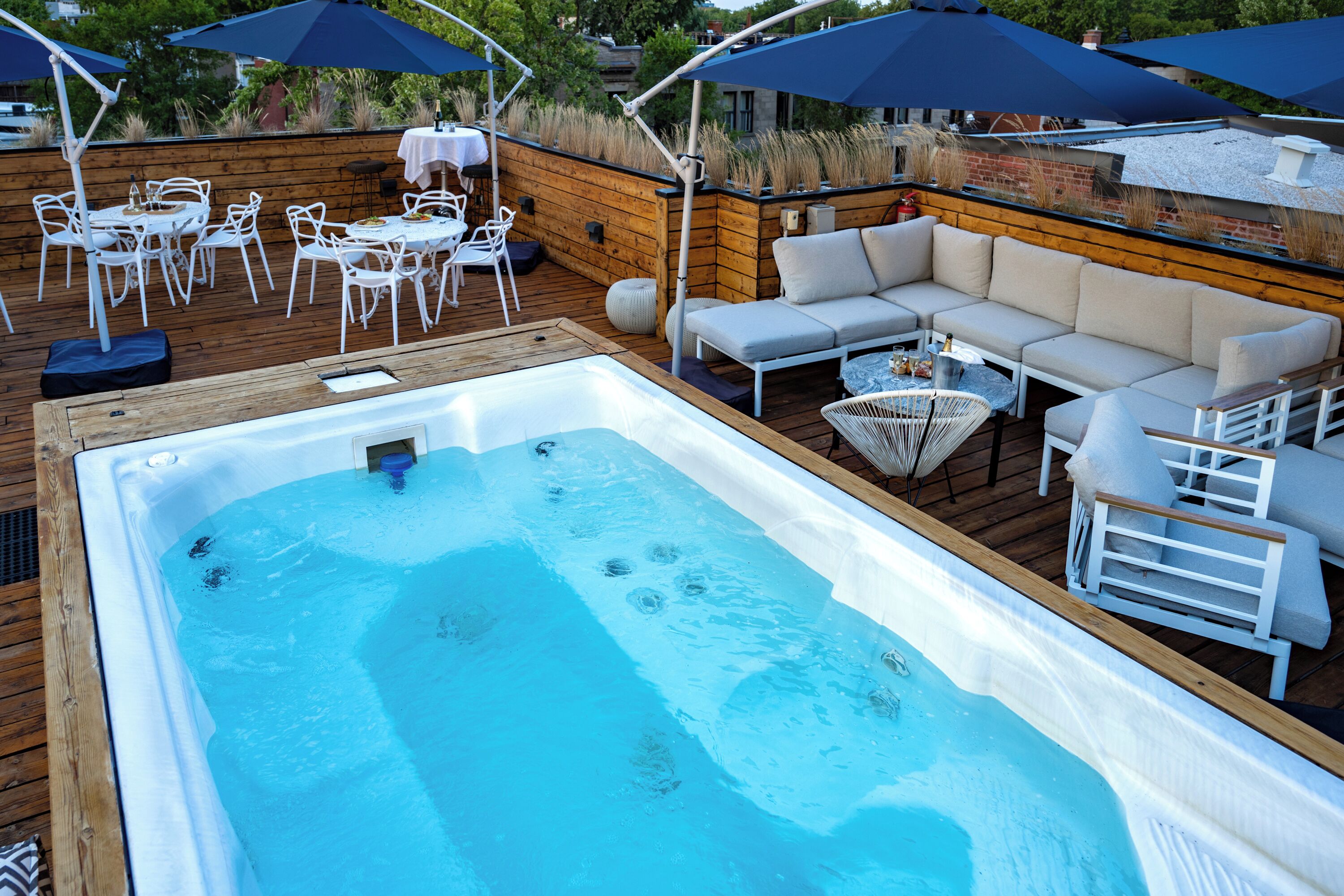 Terraza en la azotea