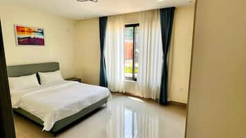 2 dormitorios, tabla de planchar con plancha, wifi y ropa de cama