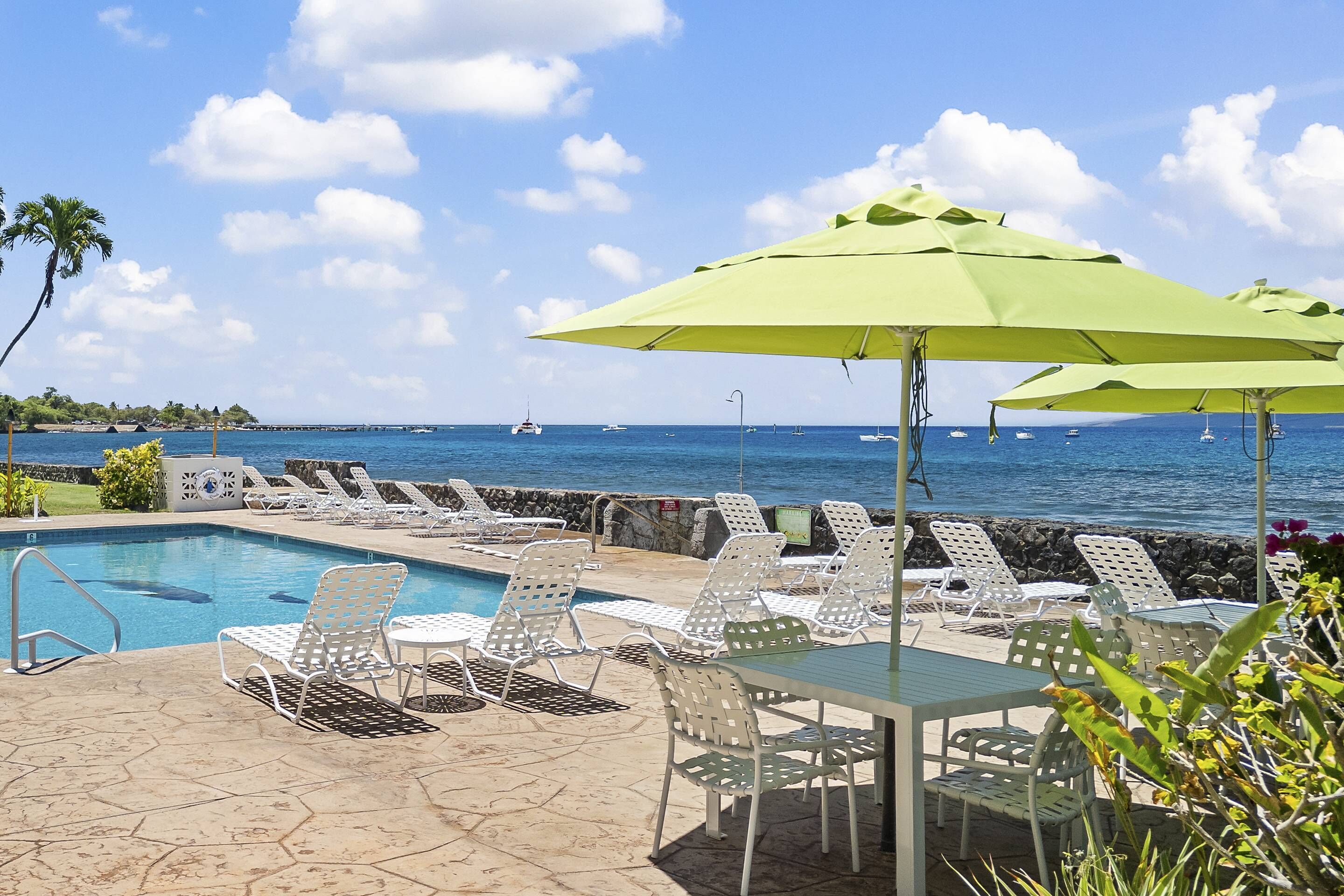 Et oppvarmet basseng