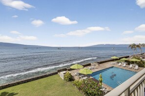 A heated pool - Lahaina Roads 304 - Oceanfront - NEW LISTING! Great Discounts! (Lahaina)