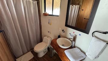 Towels, soap, toilet paper