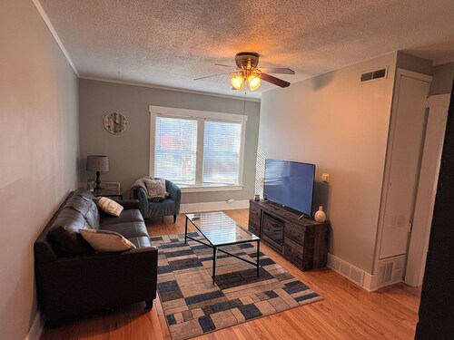 Experience Sherman Hill from the Olive 3, 1 bed apartment in downtown Des Moines