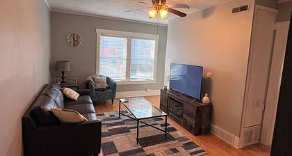 Experience Sherman Hill from the Olive 3, 1 bed apartment in downtown Des Moines