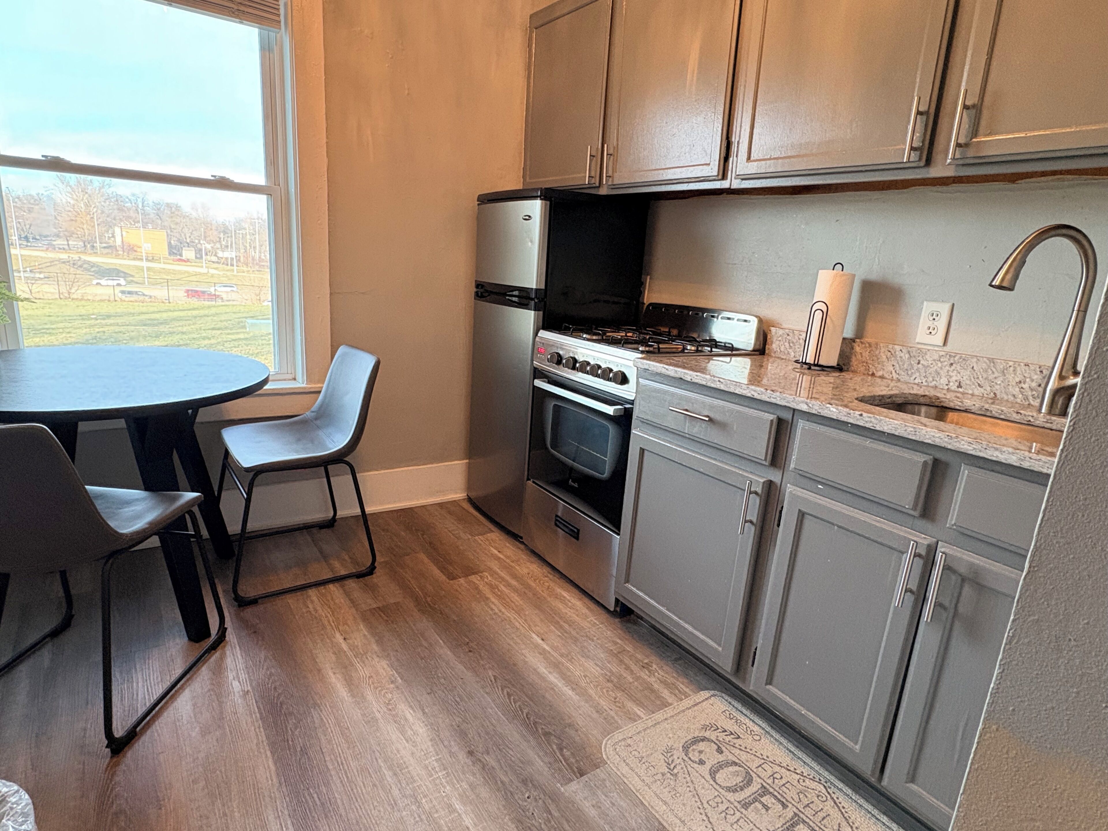 Microwave, oven, stovetop