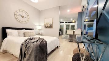 1 makuuhuone, silitysrauta/-lauta, Wi-Fi, vuodevaatteet