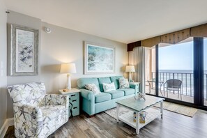 TV - Wake Up to Waves | Stunning Oceanfront Condo (North Myrtle Beach)