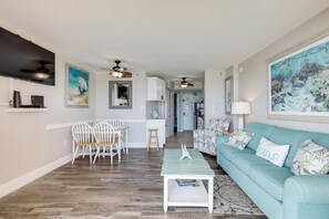 TV - Wake Up to Waves | Stunning Oceanfront Condo (North Myrtle Beach)