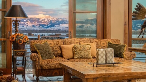 Living area - Four Bedroom Penthouse in Teton Village (Teton Village)