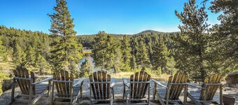 Mountain Chalet with Lake View & Fire Pit