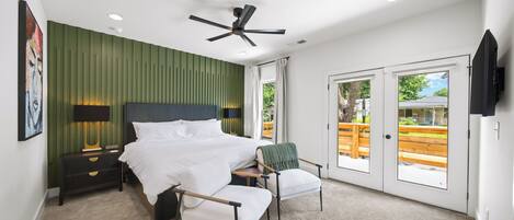 4 chambres, bureau, fer et planche à repasser, Wi-Fi gratuit