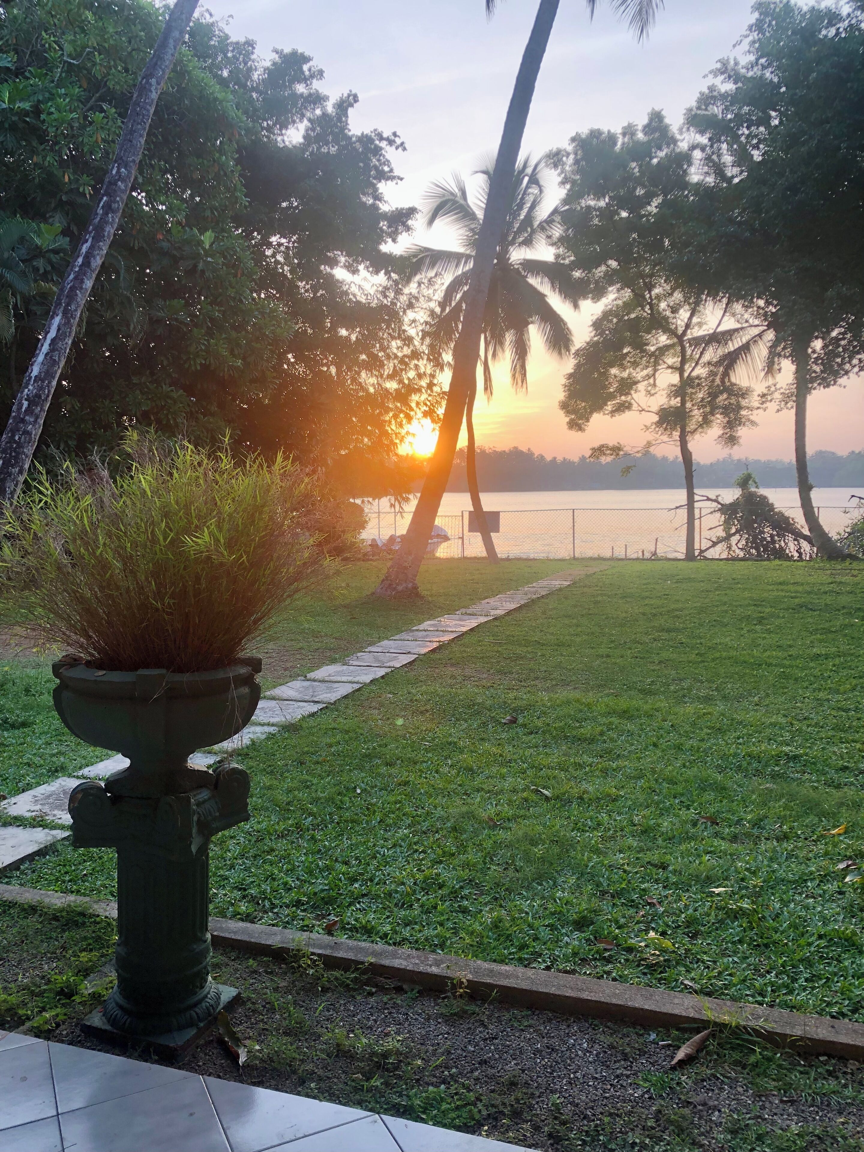 Enceinte de l’hébergement