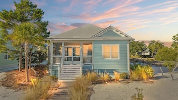 Huis, uitzicht op resort | Terras