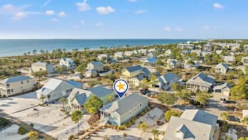 منظر من الجو على ارتفاع عالٍ