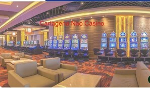 Casino - Ocean view Building with 1 bedroom and AC in peaceful Cartagena de Indias (Cartagena de Indias)