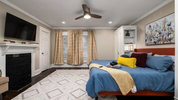 Desk, iron/ironing board, free WiFi, bed sheets