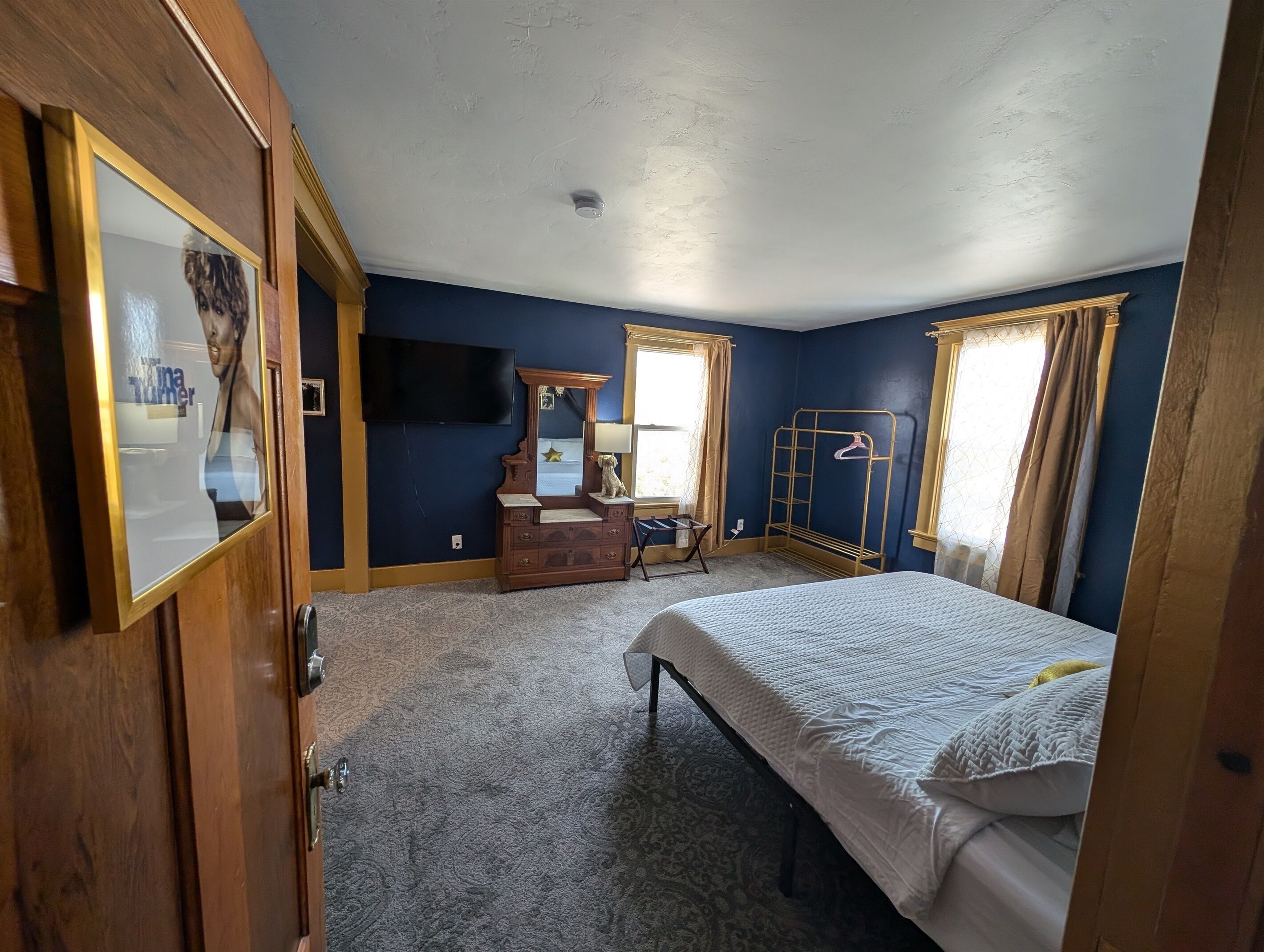 Bügeleisen/Bügelbrett, kostenloses WLAN, Bettwäsche