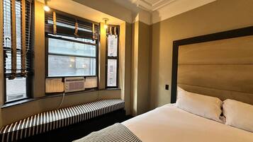 Blackout drapes, iron/ironing board, free WiFi