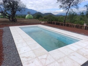 Alberca al aire libre 