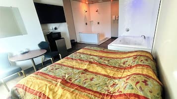 Phòng, 1 giường cỡ king, không hút thuốc, bồn tắm thủy lực | Bàn, truy cập Internet không dây miễn phí, bộ trải giường