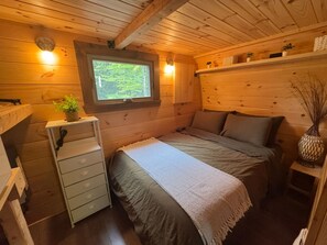 WiFi, bed sheets - Dôme des Cimes | Pod moderne perché avec vue imprenable (Hebertville)