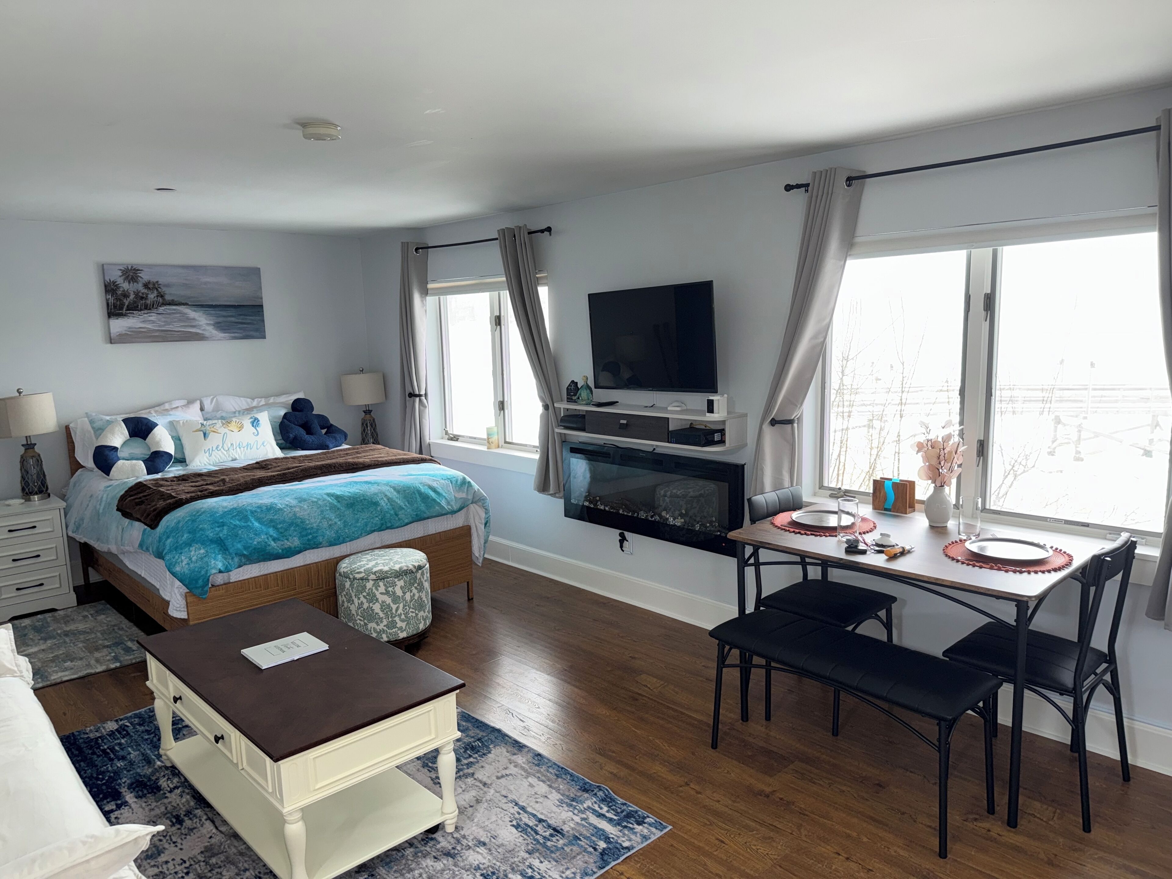 1 bedroom, iron/ironing board, travel cot, free WiFi