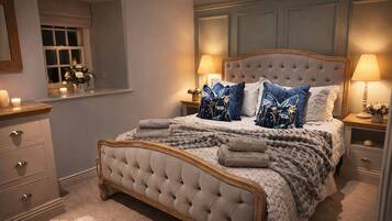 2 slaapkamers, een strijkplank/strijkijzer, wifi, beddengoed