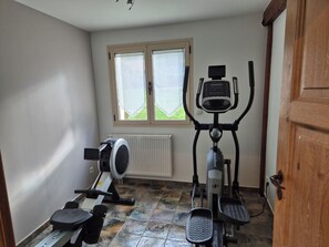 Fitness facility - Semi-detached house between lake and mountains with horse-riding facilities (Trévignin)