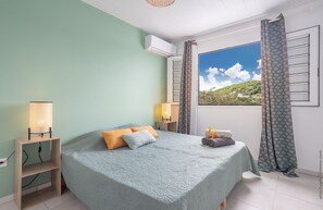 2 chambres, fer et planche à repasser, lit parapluie, Wi-Fi