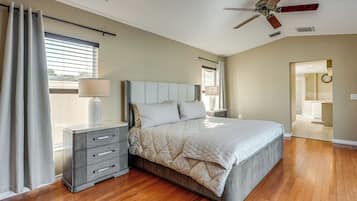 Desk, iron/ironing board, internet, bed sheets