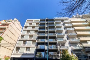 A szálláshely homlokzata