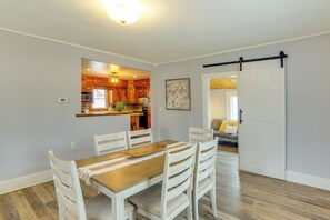 Dining - Century Old Farmhouse in Fulton: 6 Mi to Town! (Fulton)
