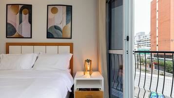 1 bedroom, iron/ironing board, free WiFi, bed sheets