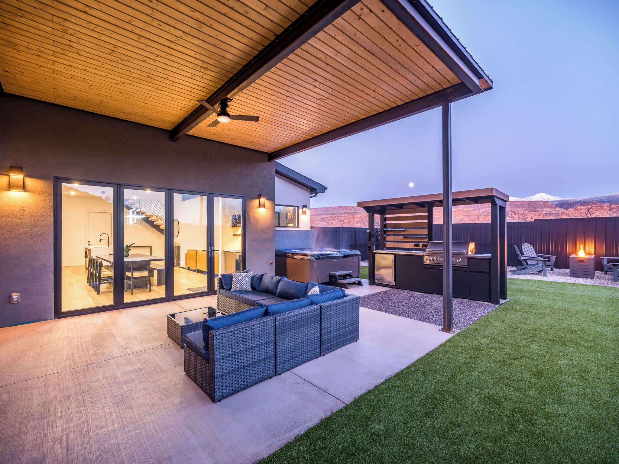 Udendørs spisemuligheder