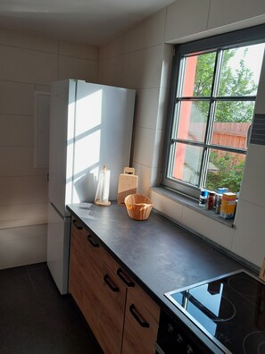 Microwave, oven, stovetop