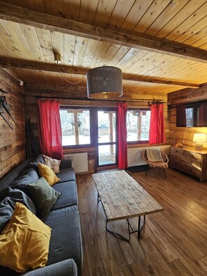 Flachbildfernseher, Kamin