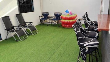 Overnattingsstedets uteområder