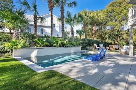 A heated pool. Private Heated/Chilled Pool! | The Fish Shack