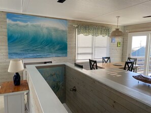 Dining - Out of the Blue offers great ocean/sound views from 4 decks. Imagine,  just steps to the beautiful Frisco Beach! (FRISCO)