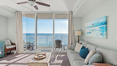 Beachfront Tidewater Resort Condo w/ Pools, Beach Gear, Hot Tubs & Pier Park Nearby Tidewater Beach by Avantstay