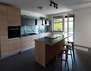 Fridge, oven, stovetop, dishwasher - Modern Luxury Villa in Breka with Panoramic City Views (Sarajevo)