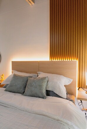 2 chambres, fer et planche à repasser, Wi-Fi gratuit, draps fournis