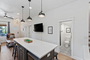 Interior - Industrial Modern Getaway -Hot Tub -Exposed Brick (South Salt Lake)